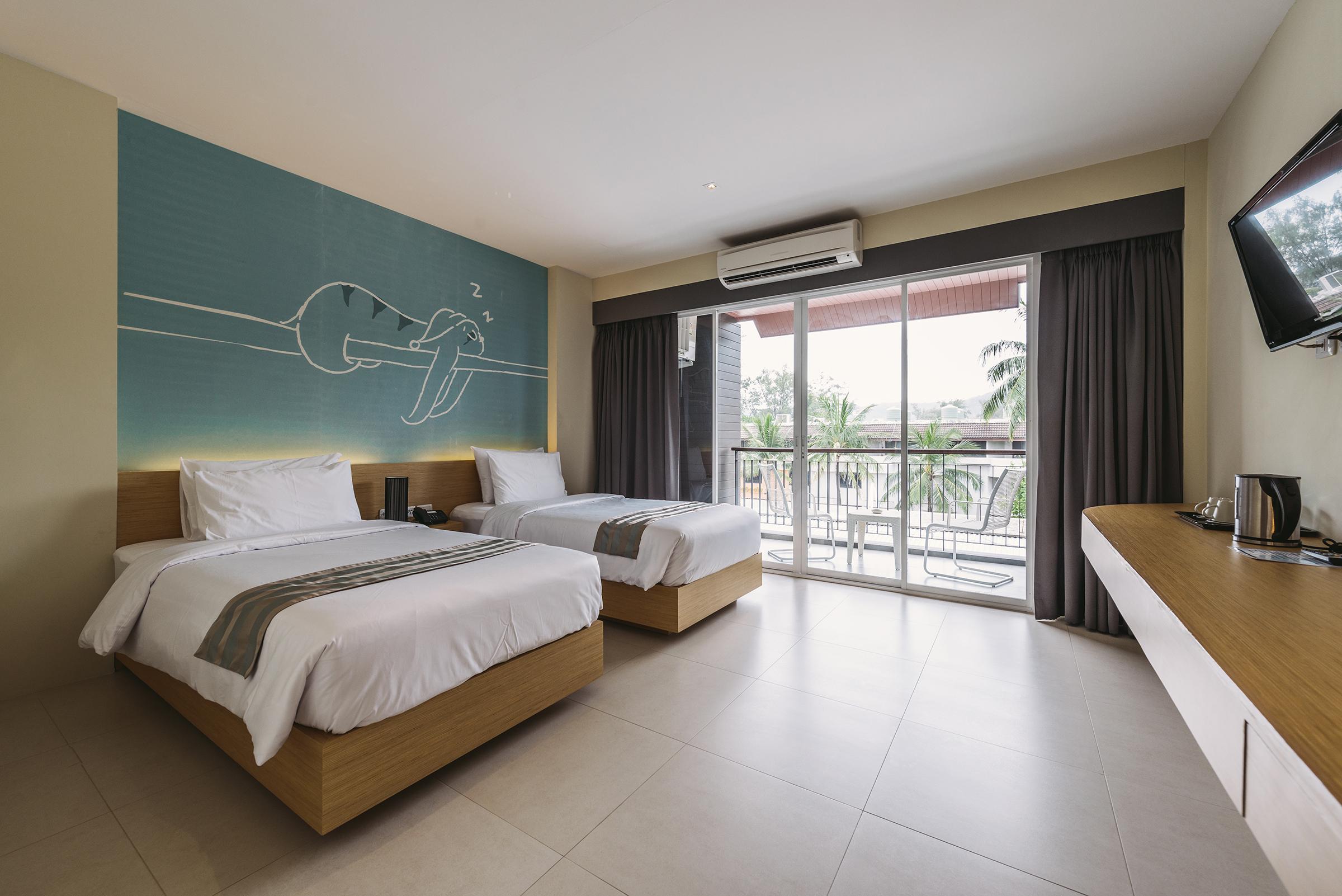 Tiras Patong Beach Hotel Eksteriør billede
